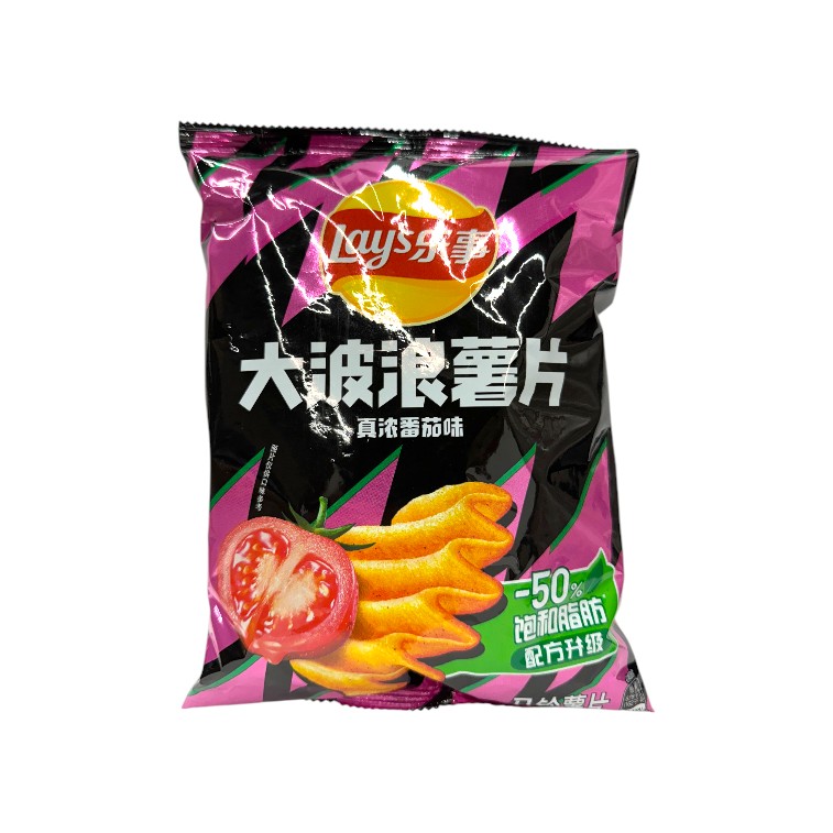 LAYS PURE TAMATOO WAVY FLAVOR